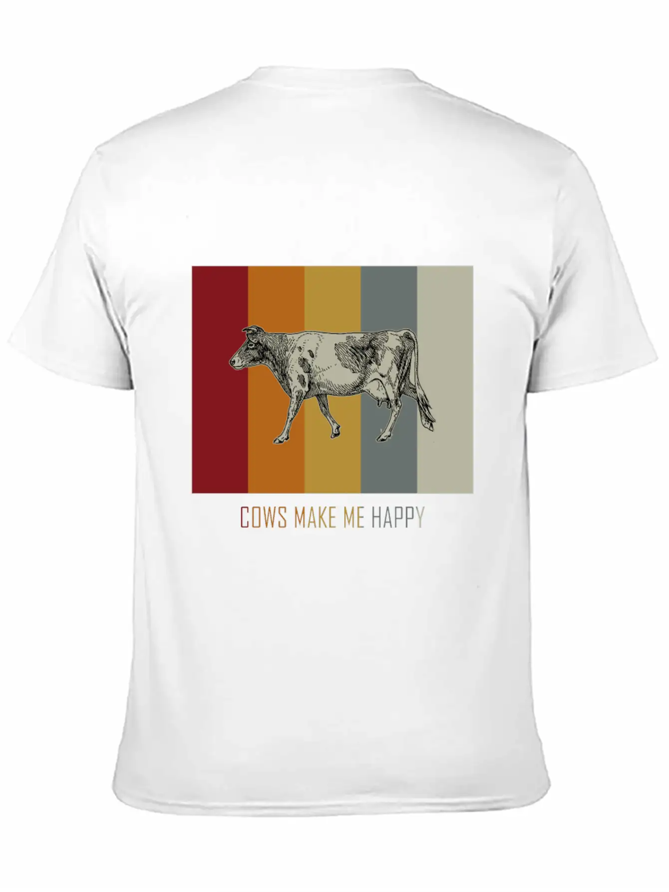 Cow Bull Animal Classic Fit Graphic Tee For Daily Comfort – Unisex Cotton Shirt