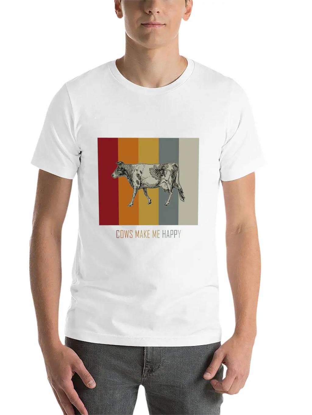 Cow Bull Animal Classic Fit Graphic Tee For Daily Comfort – Unisex Cotton Shirt