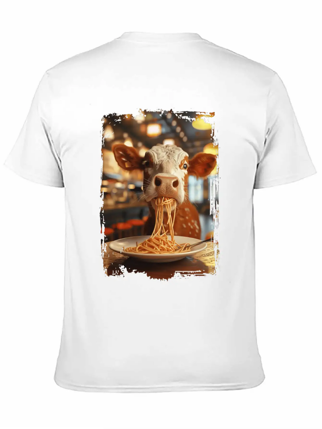 Cow Unisex Casual T-Shirt – Clean Design For Daily Comfort