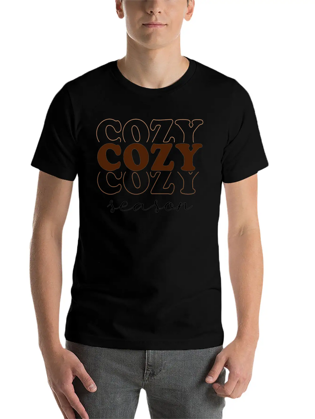 Cozy Season Breathable Soft Cotton T-Shirt – Timeless Casual Look