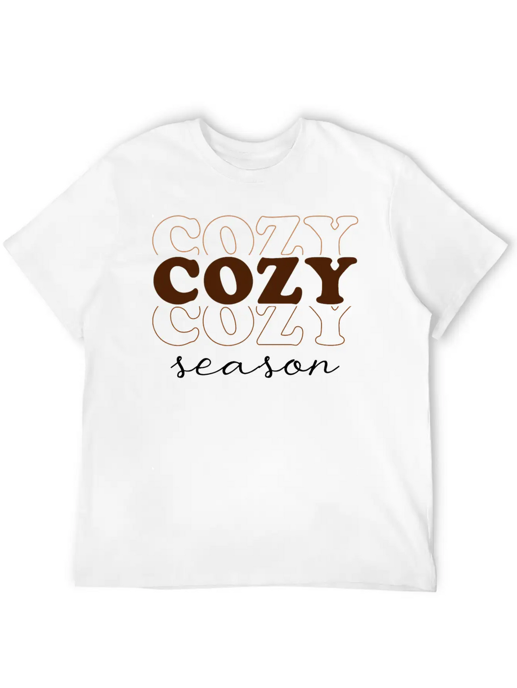 Cozy Season Breathable Soft Cotton T-Shirt – Timeless Casual Look