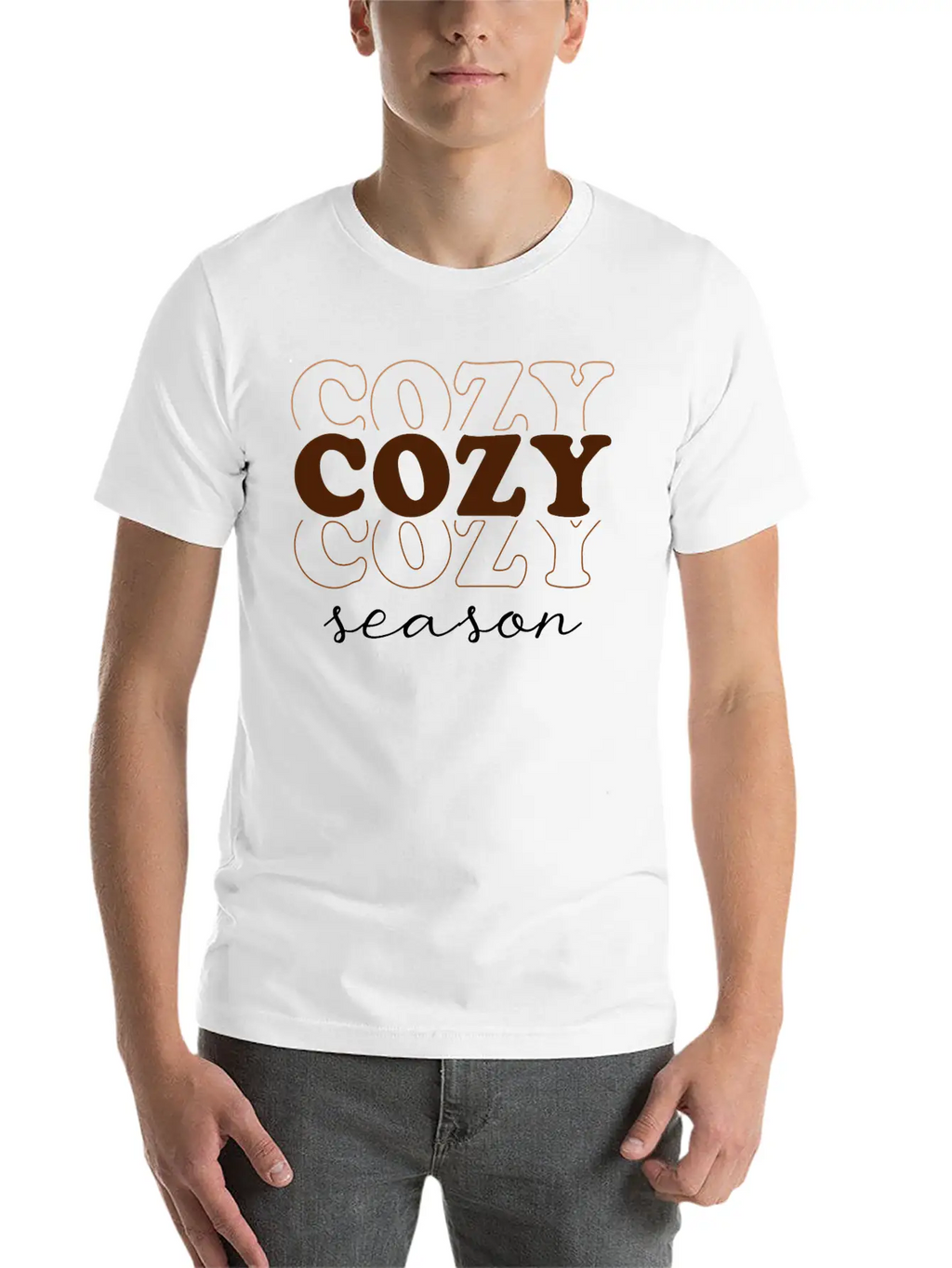 Cozy Season Breathable Soft Cotton T-Shirt – Timeless Casual Look