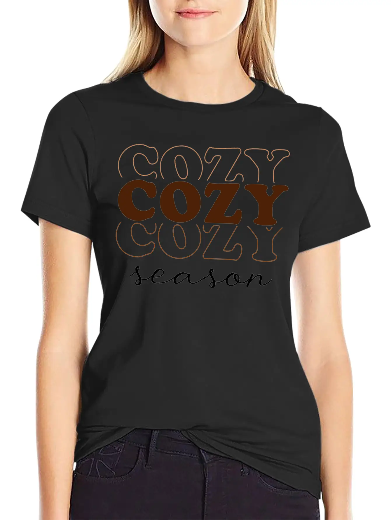 Cozy Season Breathable Soft Cotton T-Shirt – Timeless Casual Look
