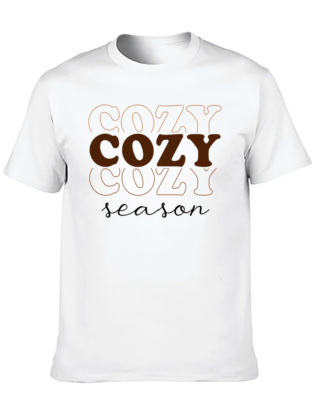 Cozy Season Breathable Soft Cotton T-Shirt – Timeless Casual Look