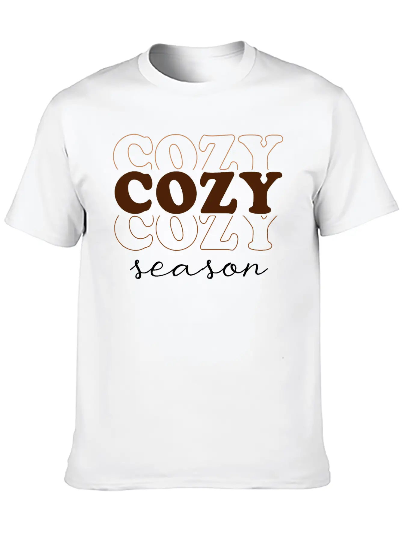 Cozy Season Breathable Soft Cotton T-Shirt – Timeless Casual Look