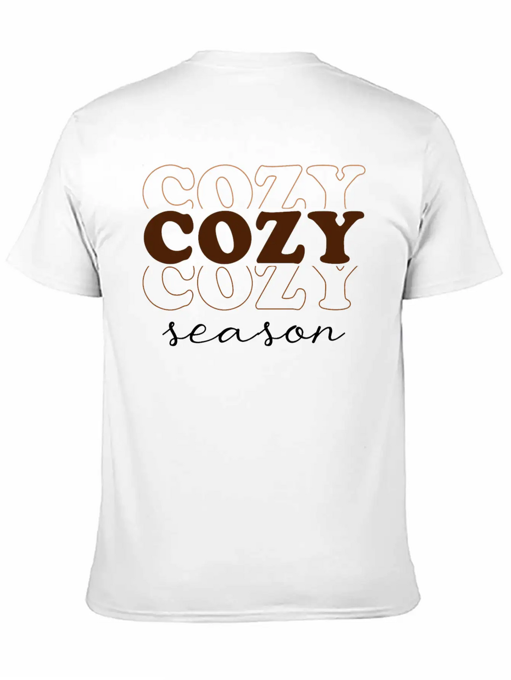 Cozy Season Breathable Soft Cotton T-Shirt – Timeless Casual Look