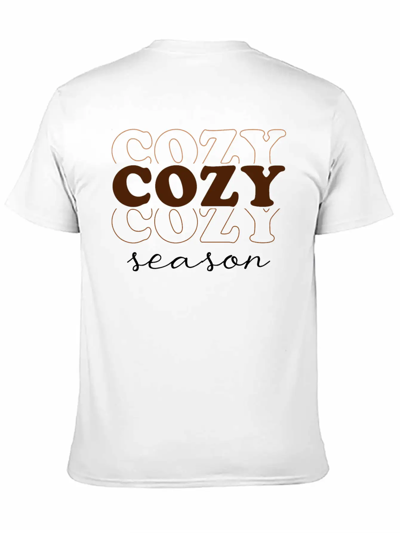 Cozy Season Breathable Soft Cotton T-Shirt – Timeless Casual Look