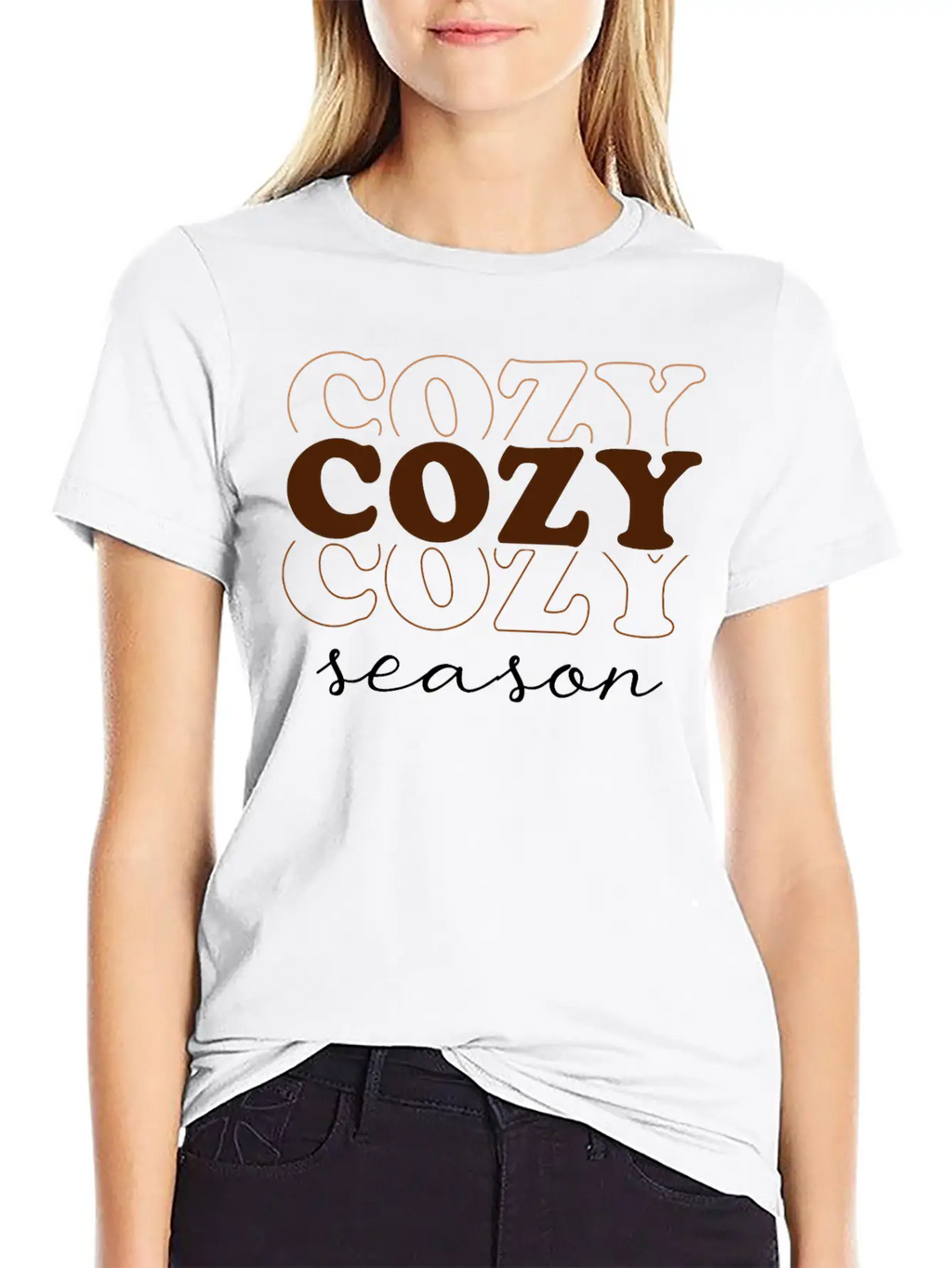 Cozy Season Breathable Soft Cotton T-Shirt – Timeless Casual Look