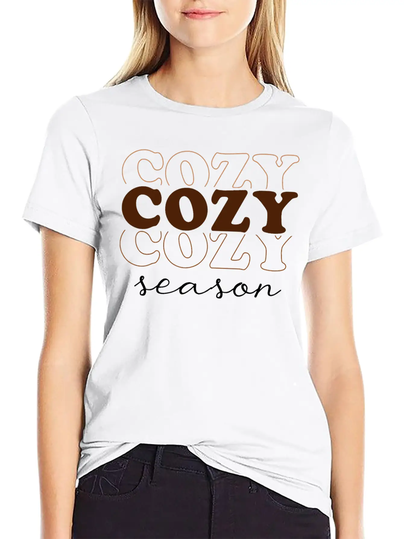 Cozy Season Breathable Soft Cotton T-Shirt – Timeless Casual Look