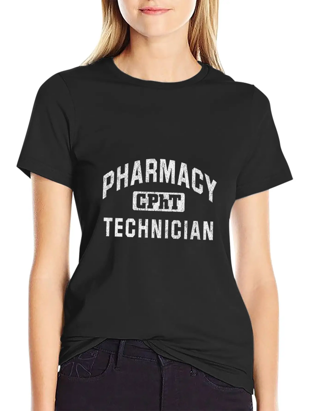 Cpht Certified Pharmacy Technician Gift Casual Graphic T-Shirt – Simple And Comfortable Daily Wear