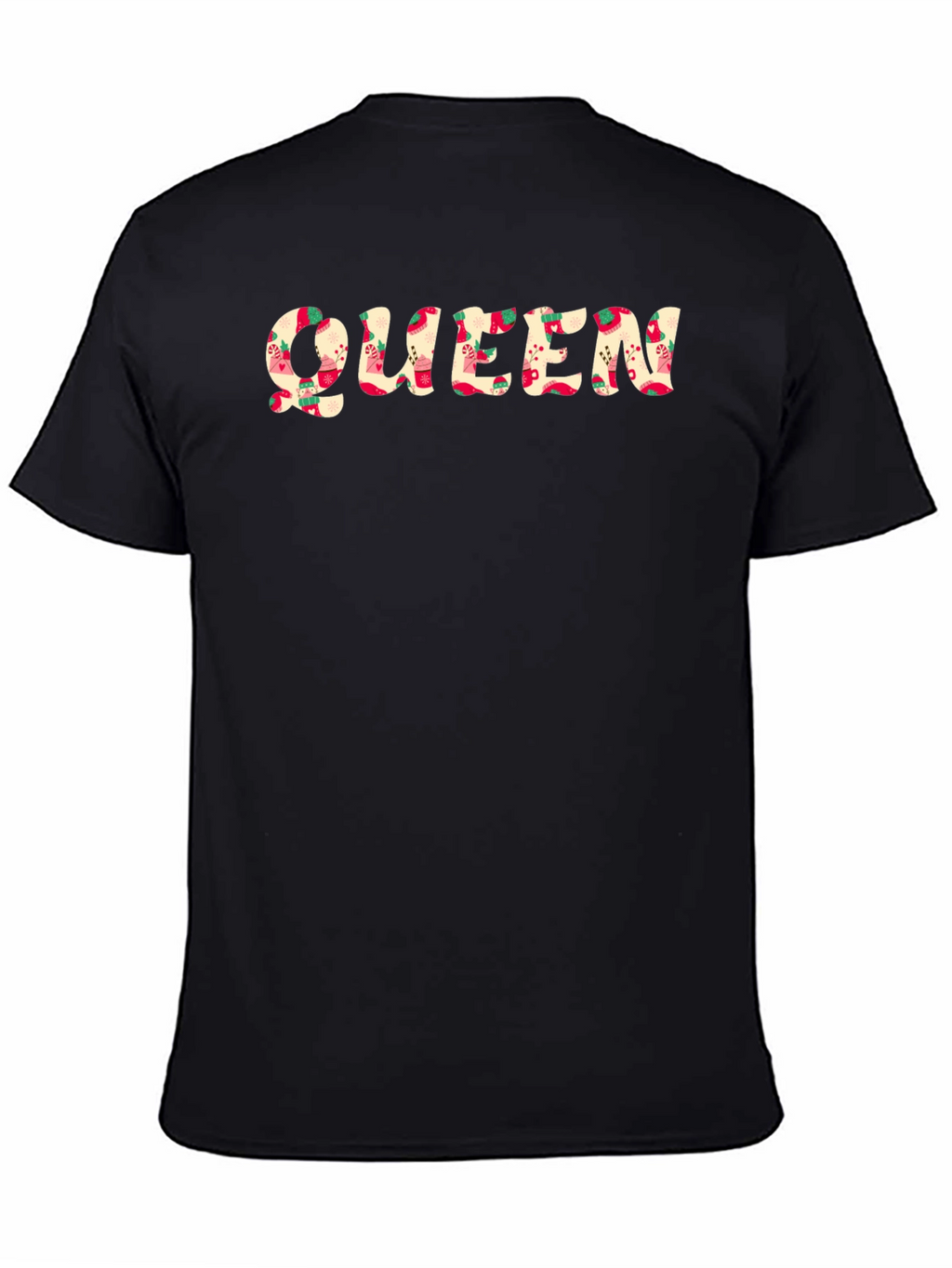 Queen Graphic Print Crew Neck T-Shirt