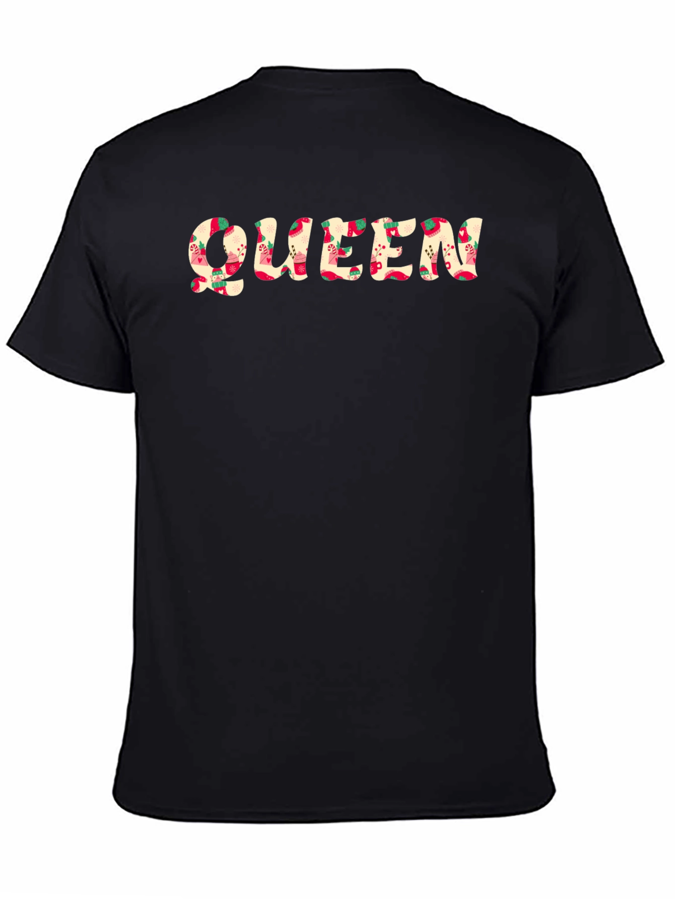 Queen Graphic Print Crew Neck T-Shirt