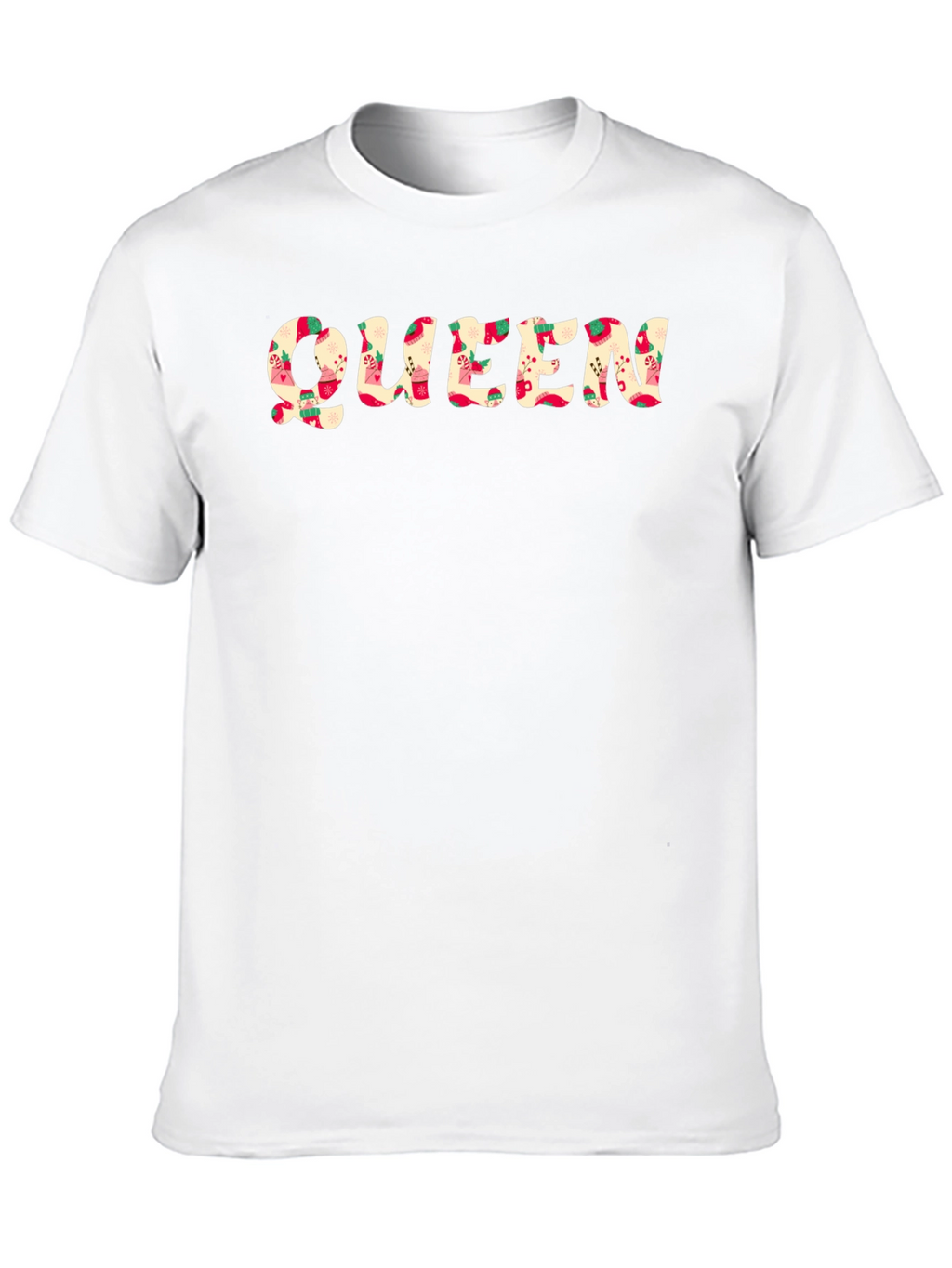 Queen Graphic Print Crew Neck T-Shirt
