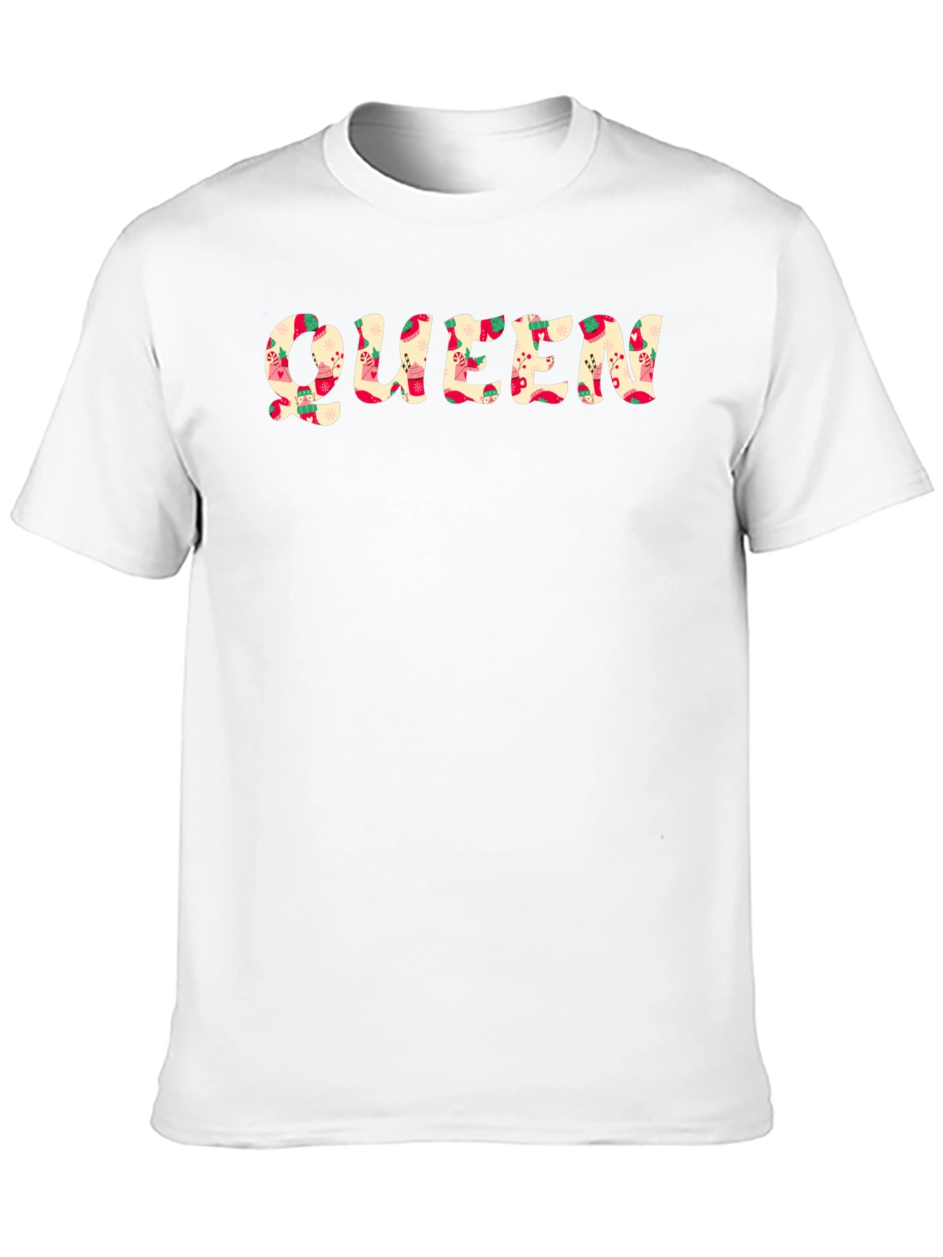 Queen Graphic Print Crew Neck T-Shirt