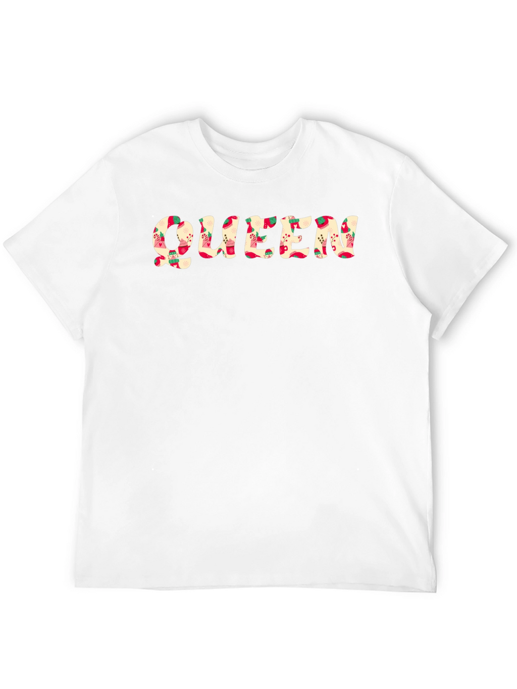 Queen Graphic Print Crew Neck T-Shirt