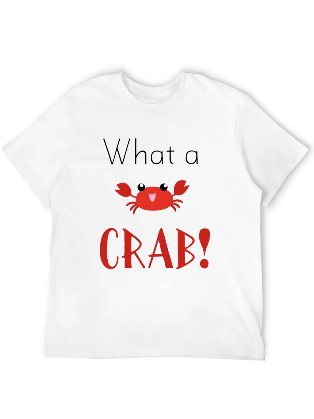 Crab Casual Graphic T-Shirt – Simple And Comfortable Daily Wear