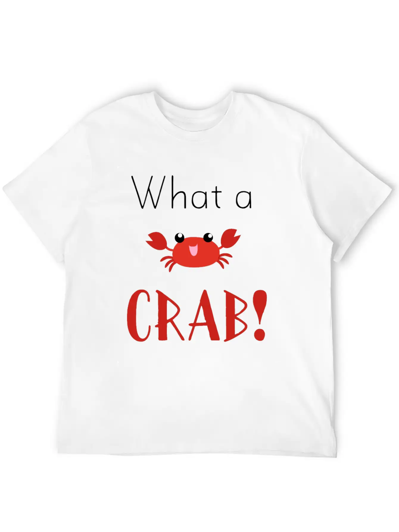 Crab Casual Graphic T-Shirt – Simple And Comfortable Daily Wear