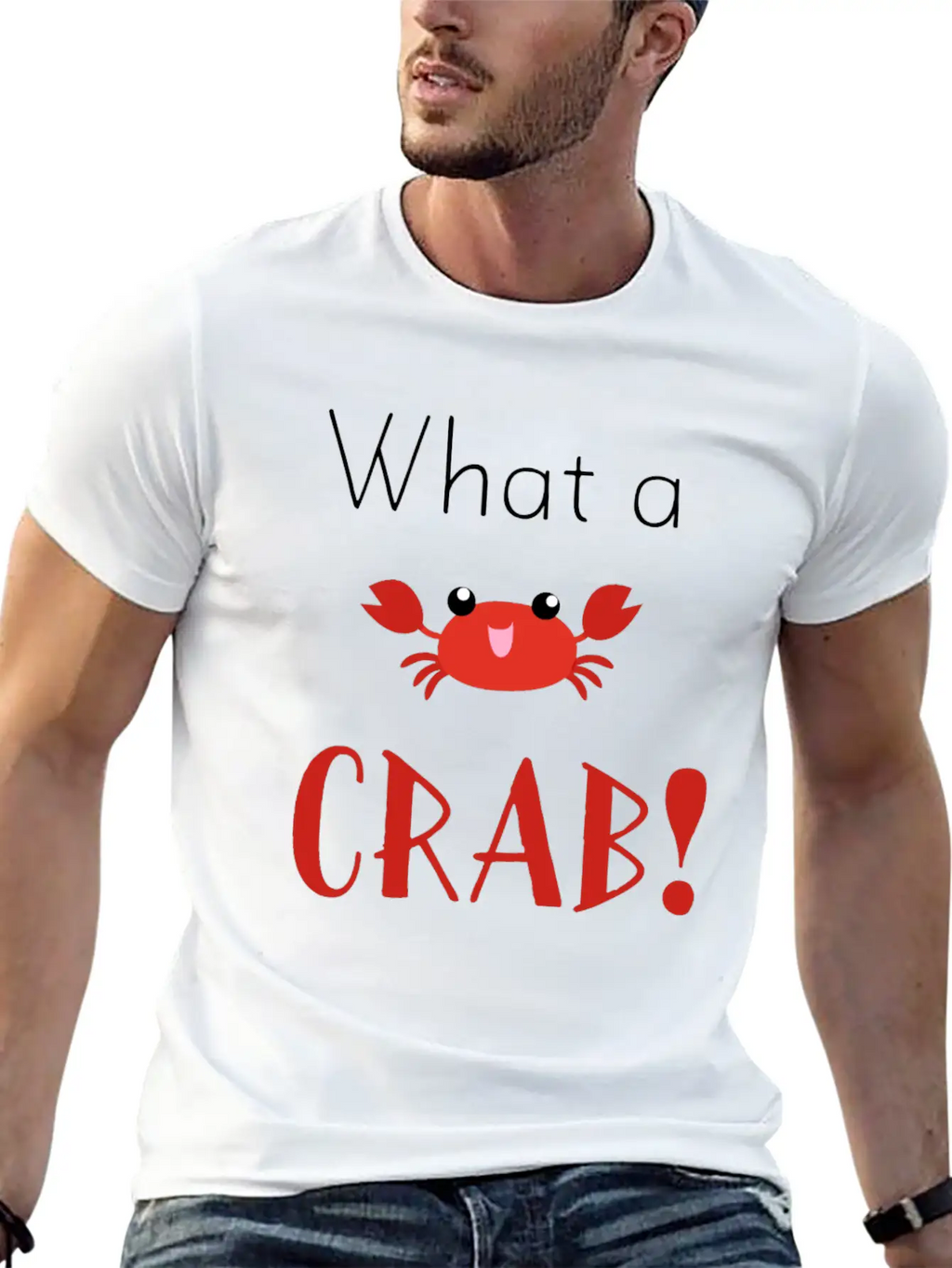 Crab Casual Graphic T-Shirt – Simple And Comfortable Daily Wear