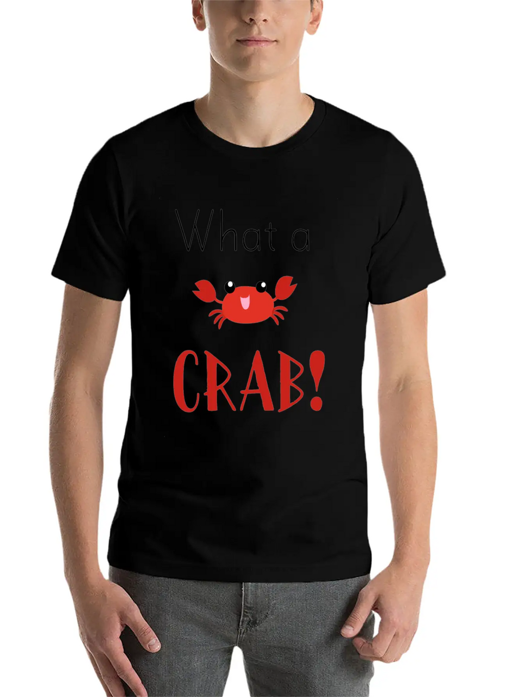 Crab Casual Graphic T-Shirt – Simple And Comfortable Daily Wear