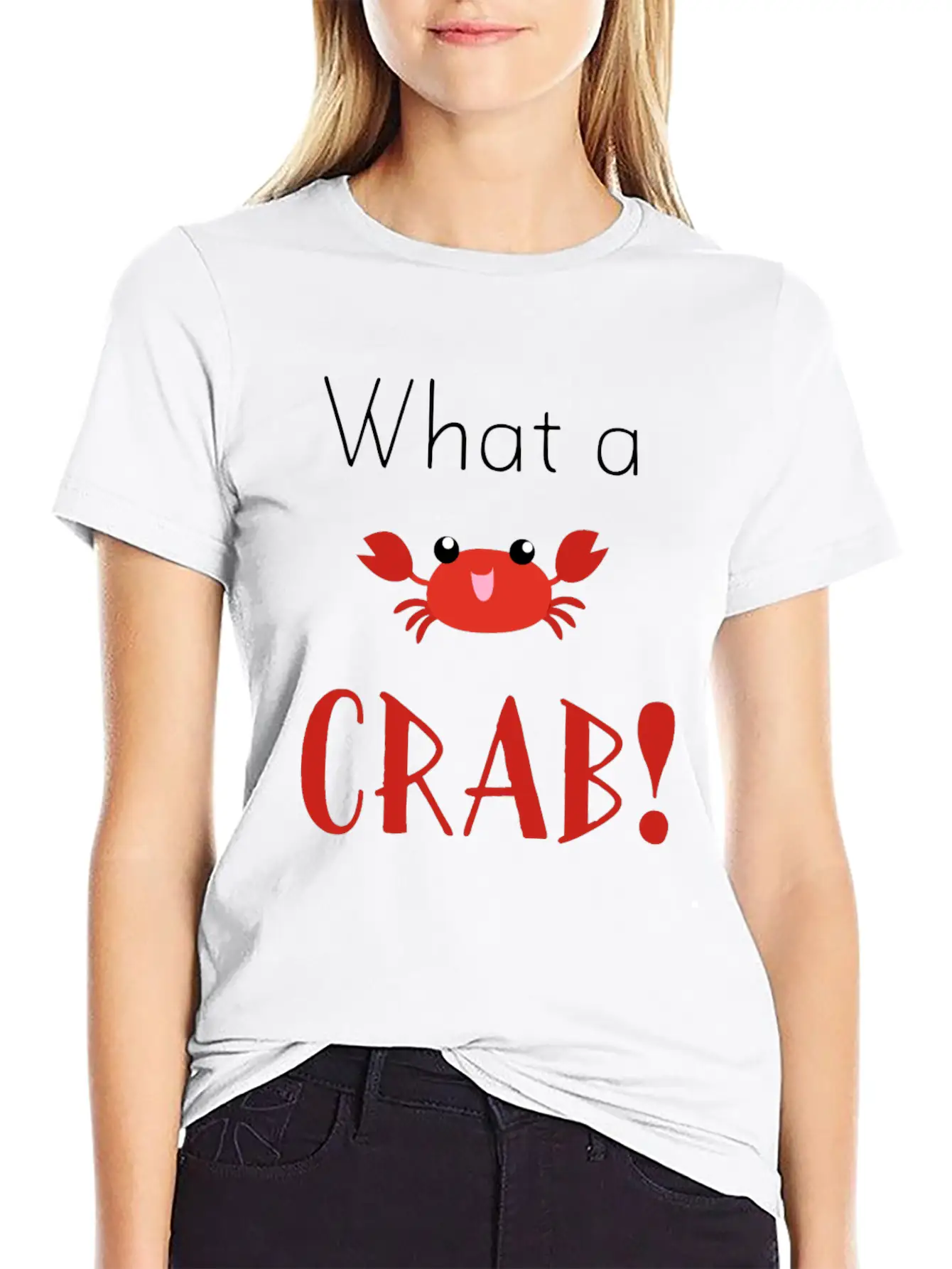 Crab Casual Graphic T-Shirt – Simple And Comfortable Daily Wear