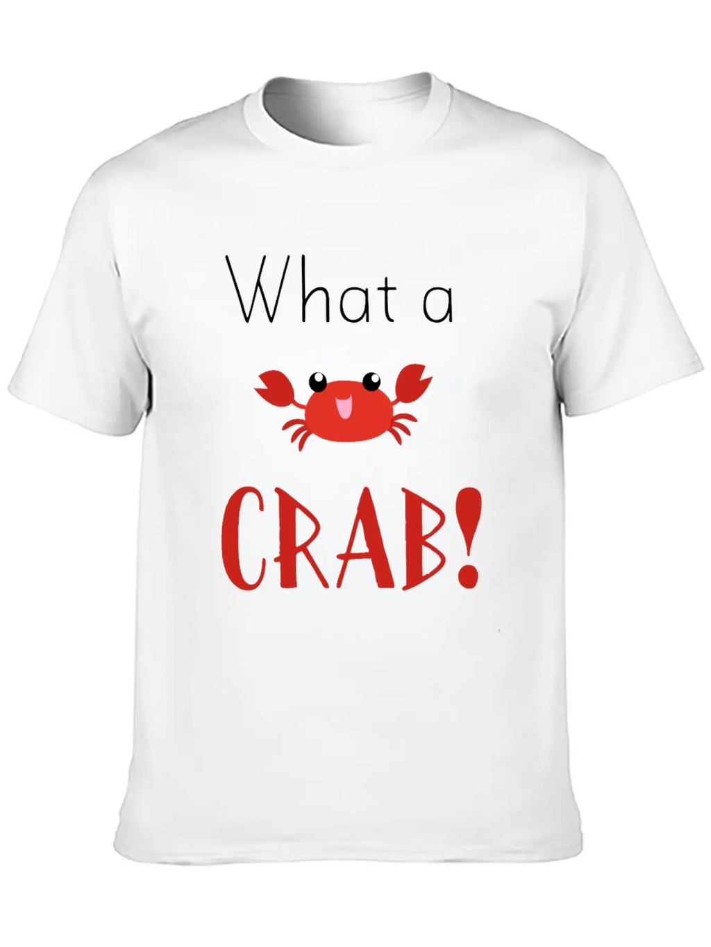Crab Casual Graphic T-Shirt – Simple And Comfortable Daily Wear