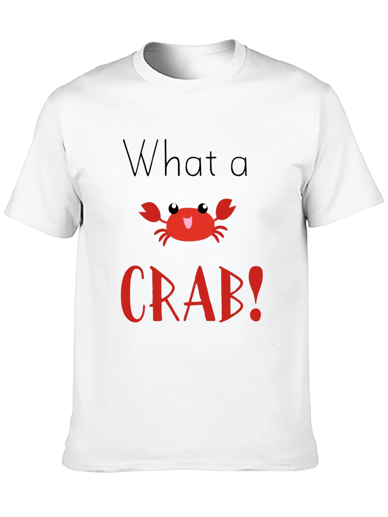 Crab Casual Graphic T-Shirt – Simple And Comfortable Daily Wear
