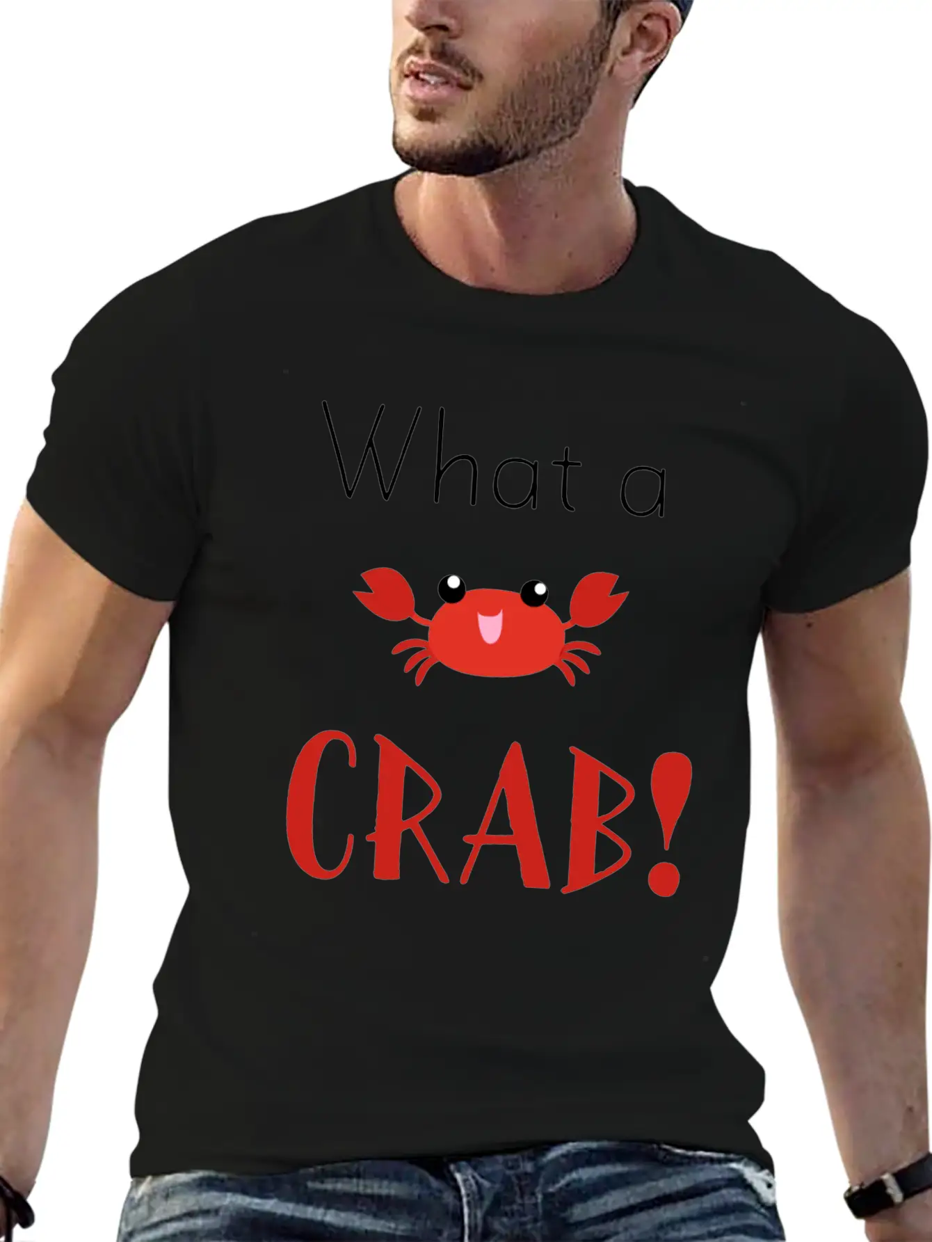 Crab Casual Graphic T-Shirt – Simple And Comfortable Daily Wear