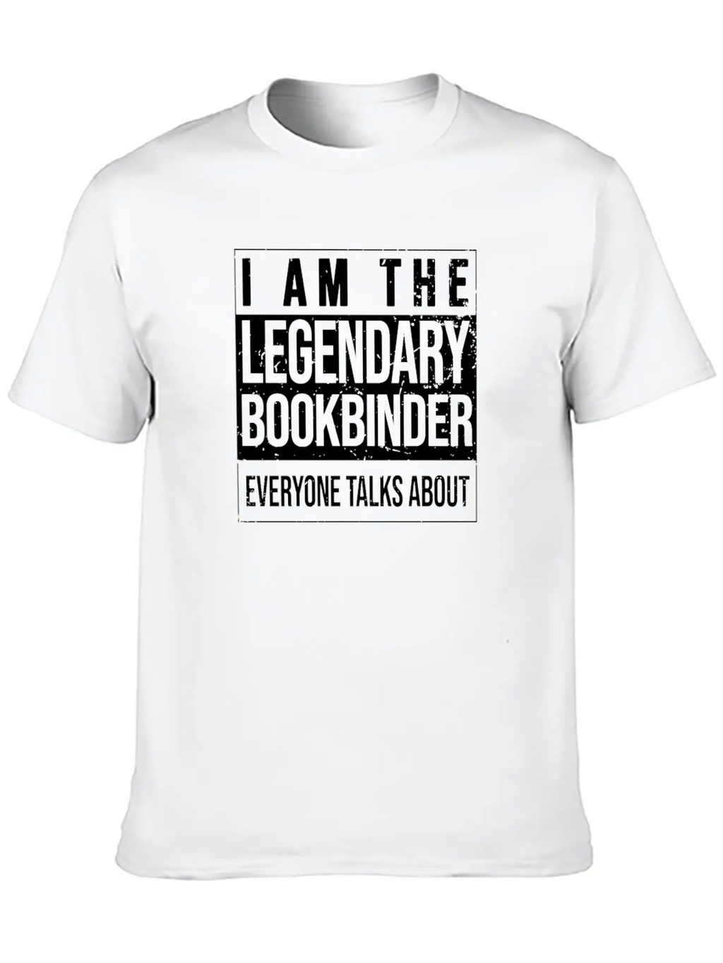 Craftsmans Birthday Born Bookbinder Breathable Soft Cotton T-Shirt – Timeless Casual Look