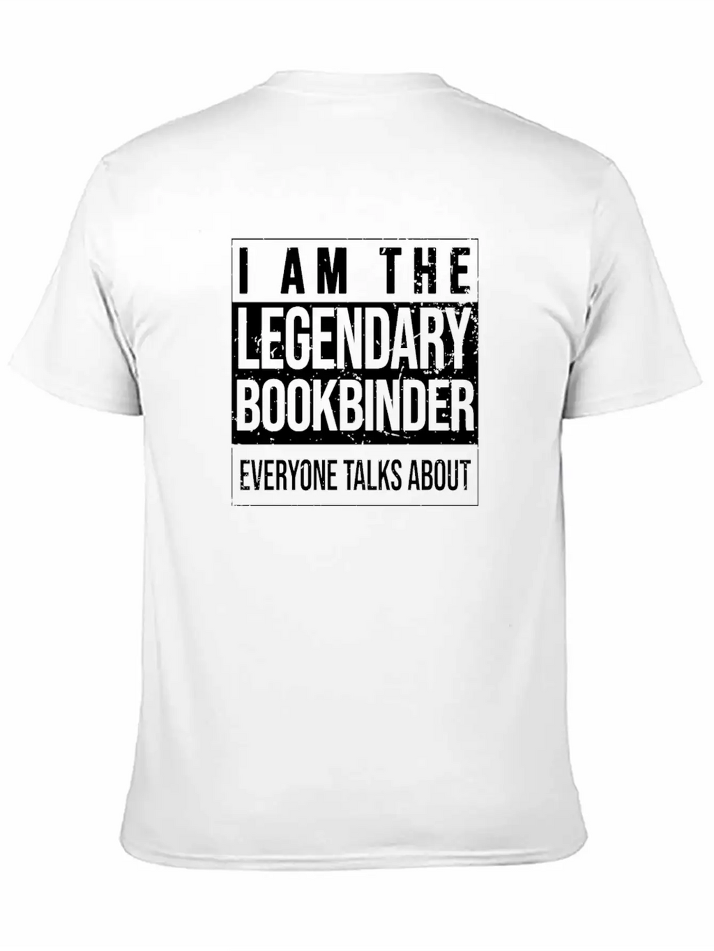 Craftsmans Birthday Born Bookbinder Breathable Soft Cotton T-Shirt – Timeless Casual Look