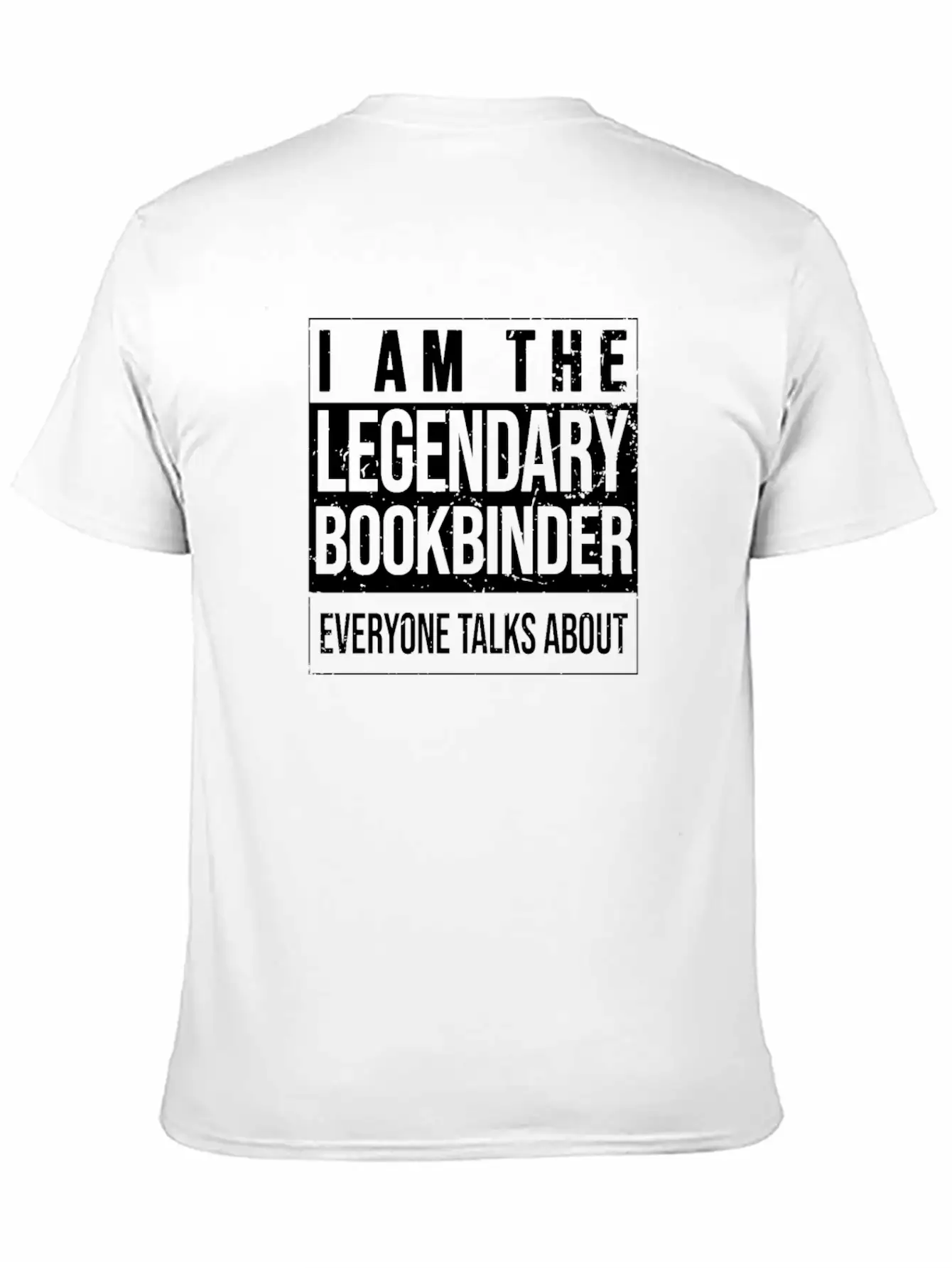 Craftsmans Birthday Born Bookbinder Breathable Soft Cotton T-Shirt – Timeless Casual Look