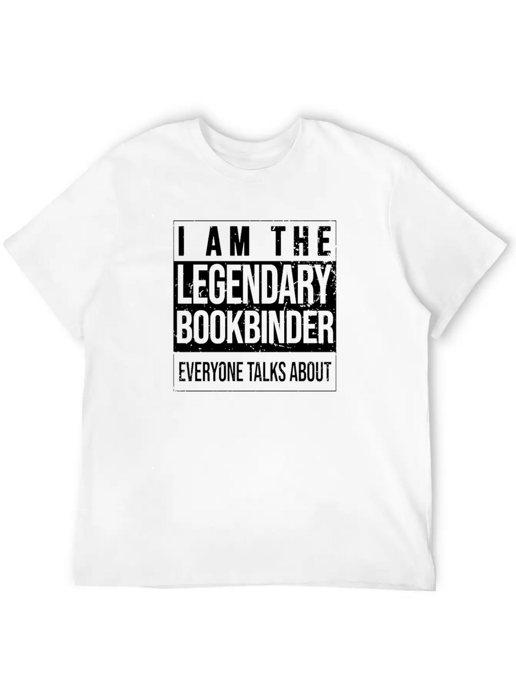 Craftsmans Birthday Born Bookbinder Breathable Soft Cotton T-Shirt – Timeless Casual Look