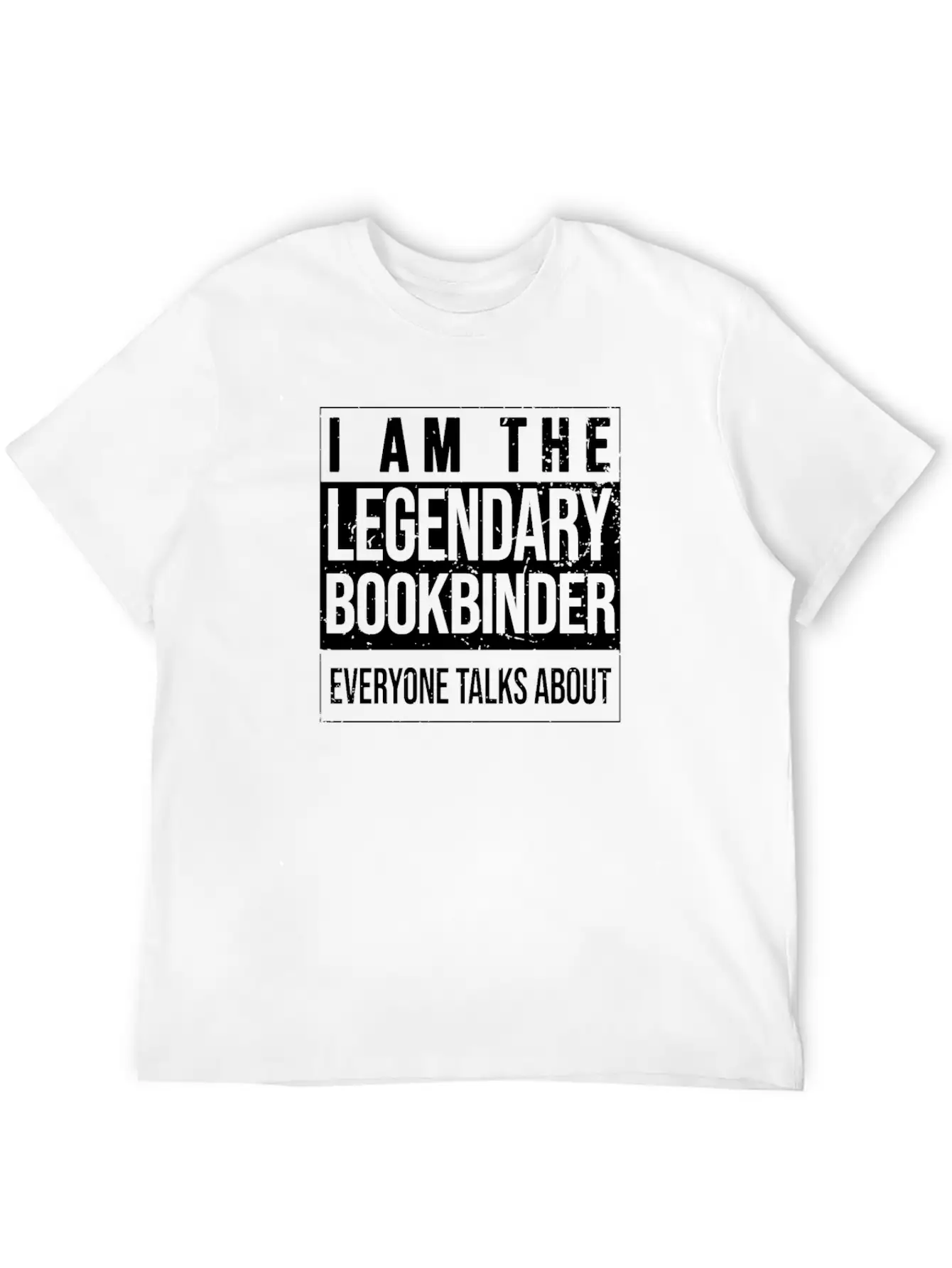 Craftsmans Birthday Born Bookbinder Breathable Soft Cotton T-Shirt – Timeless Casual Look