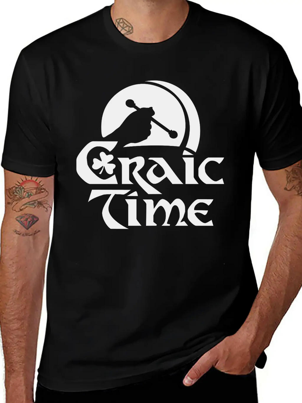 Craic Time Breathable Soft Cotton T-Shirt – Timeless Casual Look