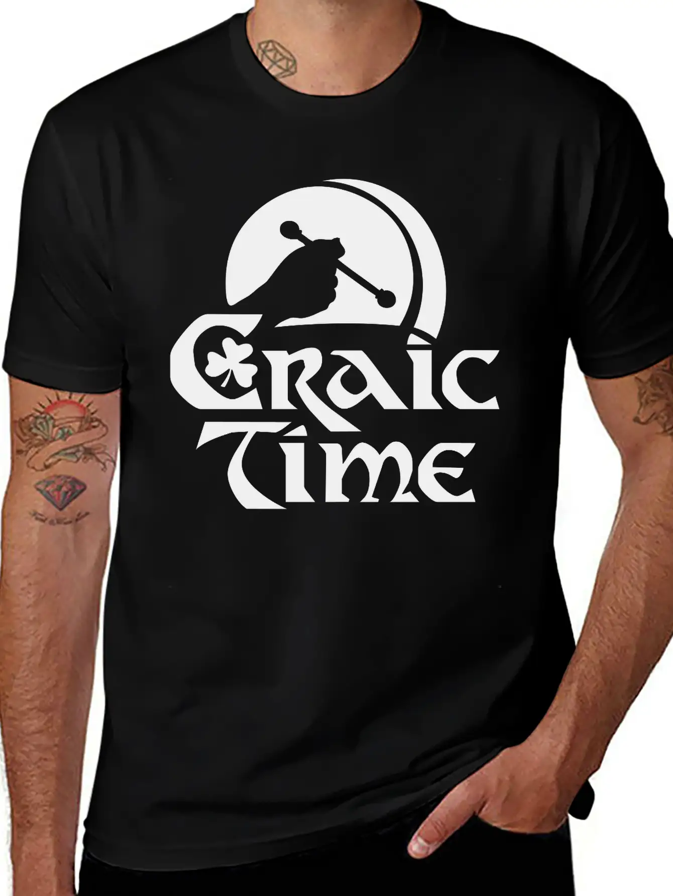 Craic Time Breathable Soft Cotton T-Shirt – Timeless Casual Look