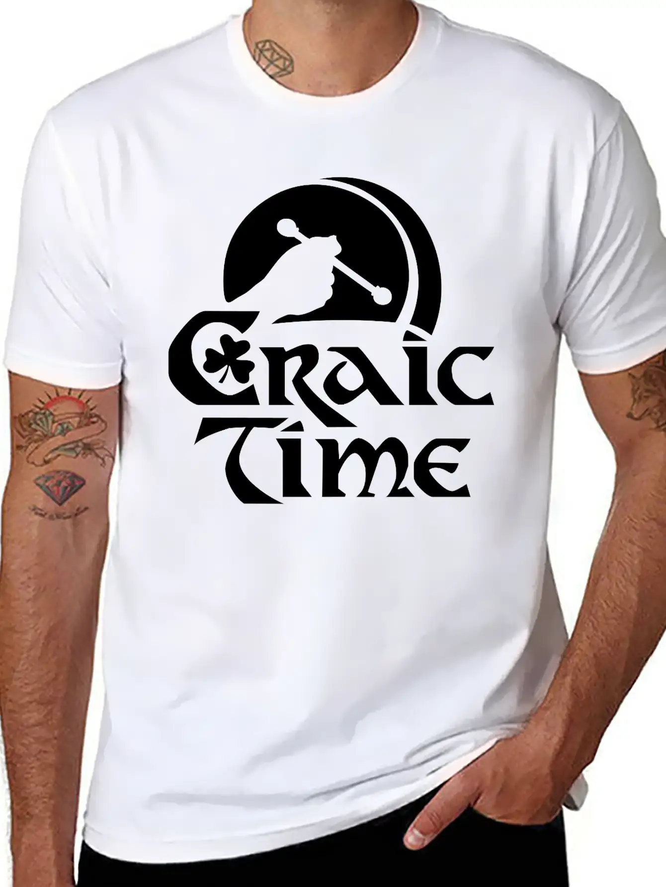 Craic Time Breathable Soft Cotton T-Shirt – Timeless Casual Look