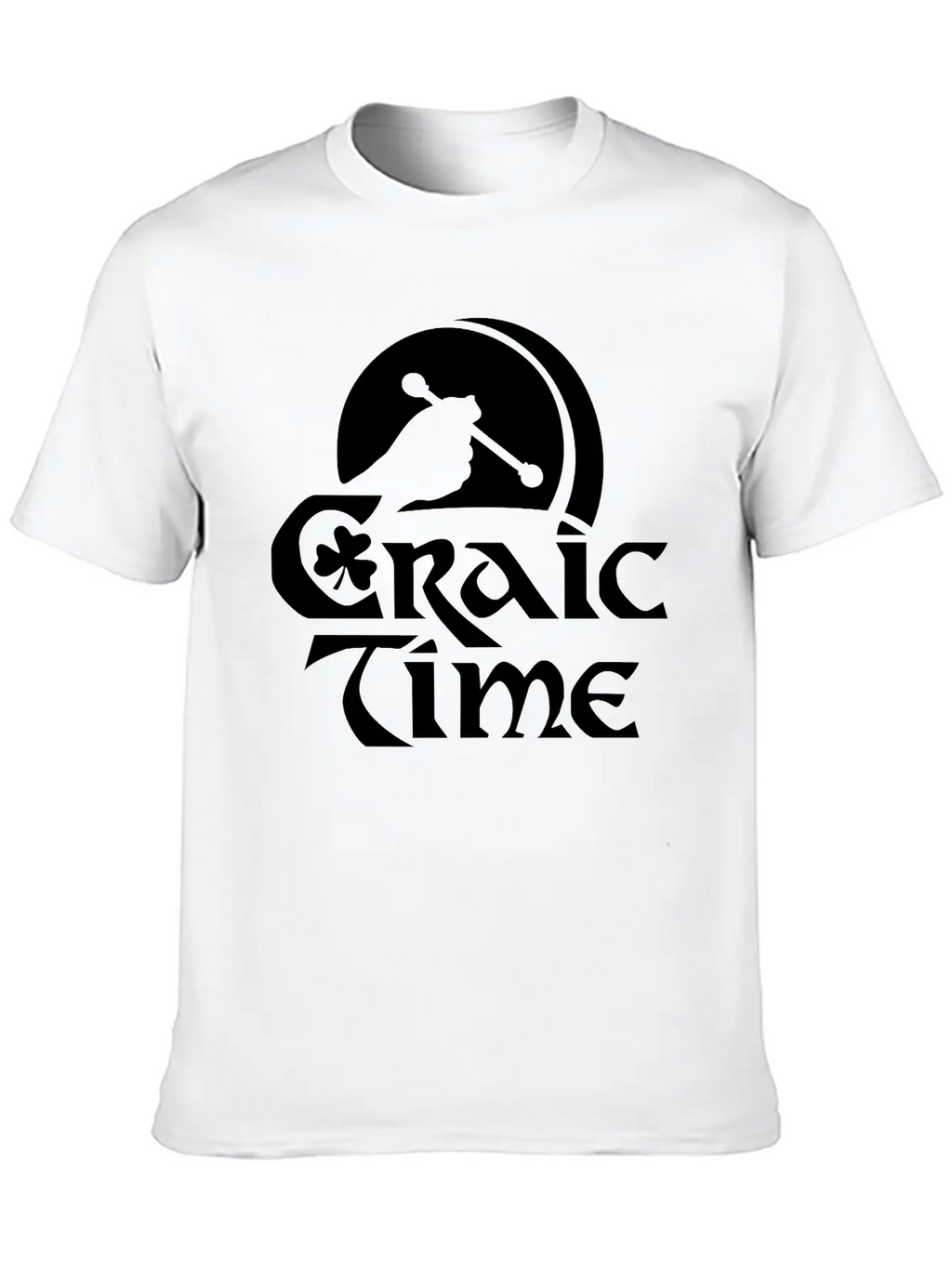 Craic Time Breathable Soft Cotton T-Shirt – Timeless Casual Look