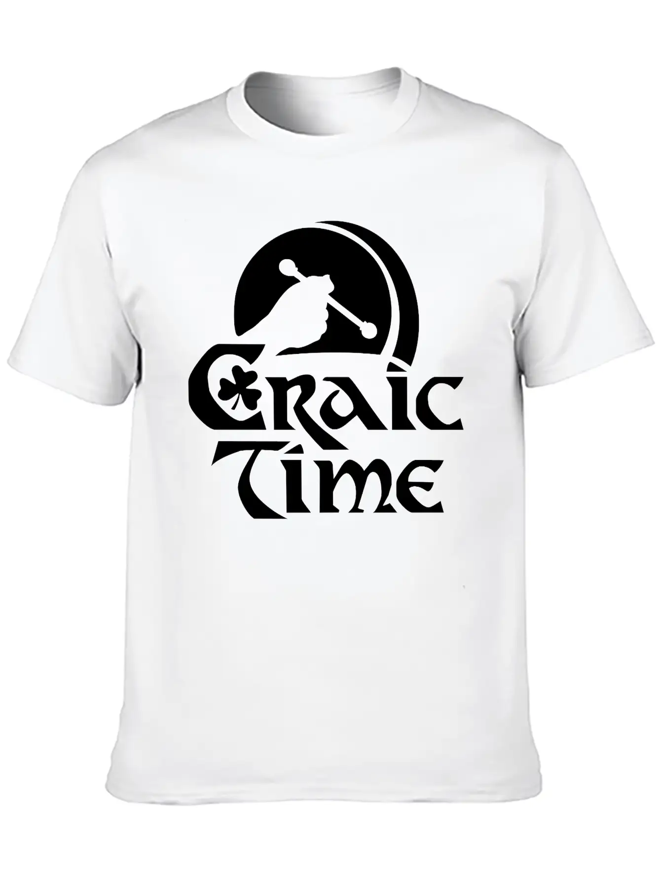 Craic Time Breathable Soft Cotton T-Shirt – Timeless Casual Look
