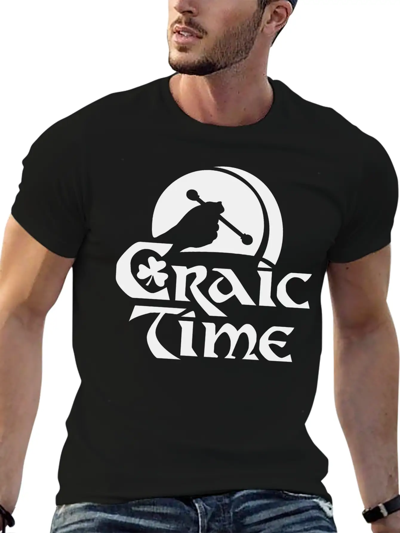 Craic Time Breathable Soft Cotton T-Shirt – Timeless Casual Look