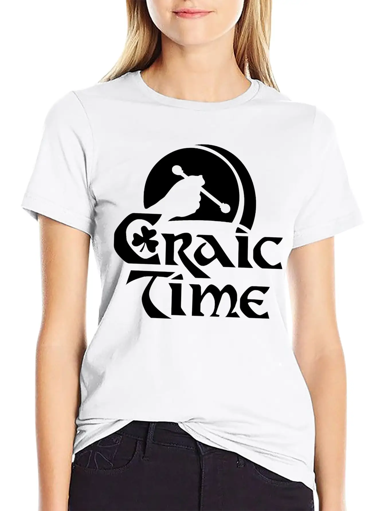 Craic Time Breathable Soft Cotton T-Shirt – Timeless Casual Look