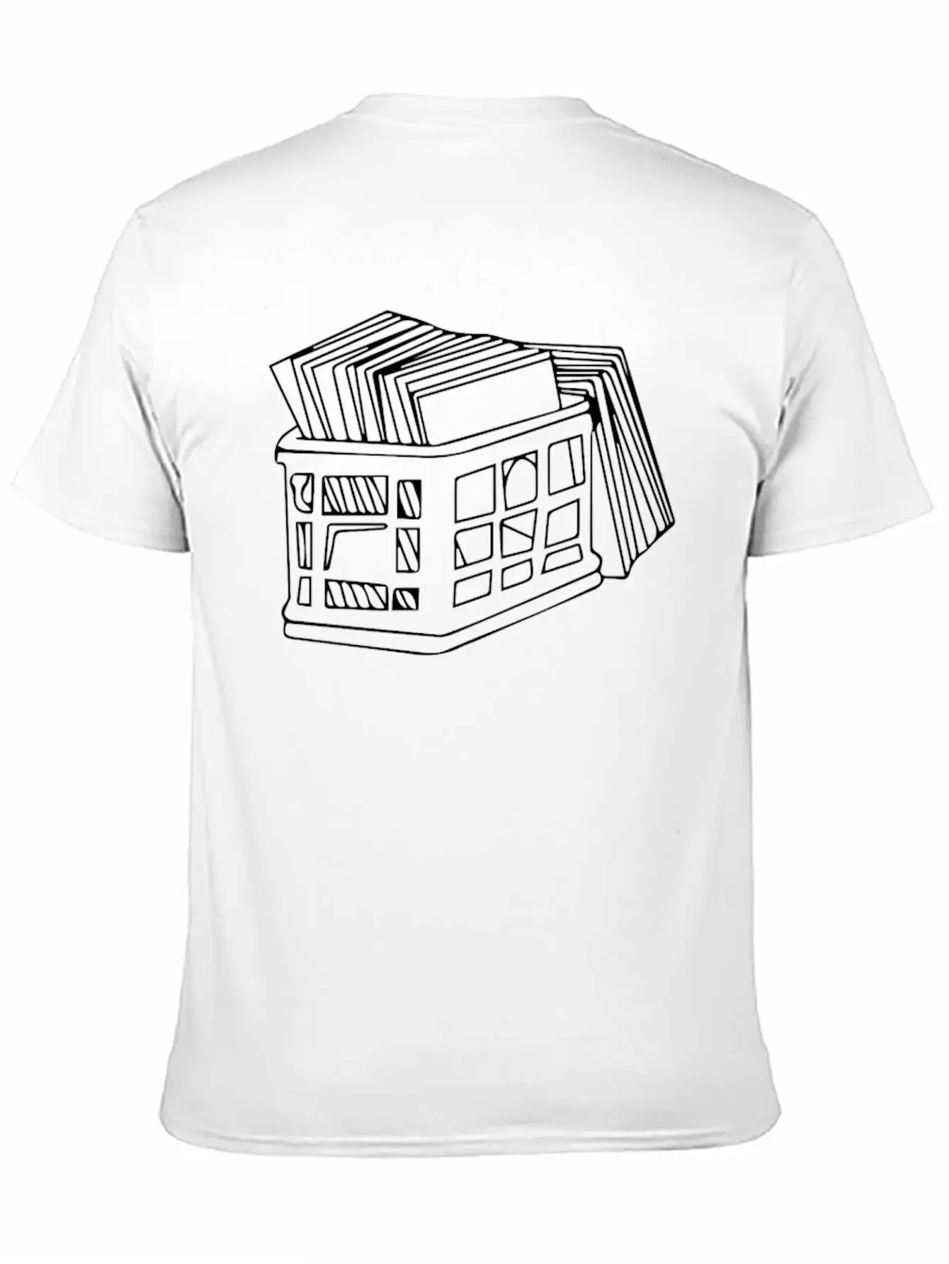 CRATE OF RECORDS Breathable Soft Cotton T-Shirt – Timeless Casual Look