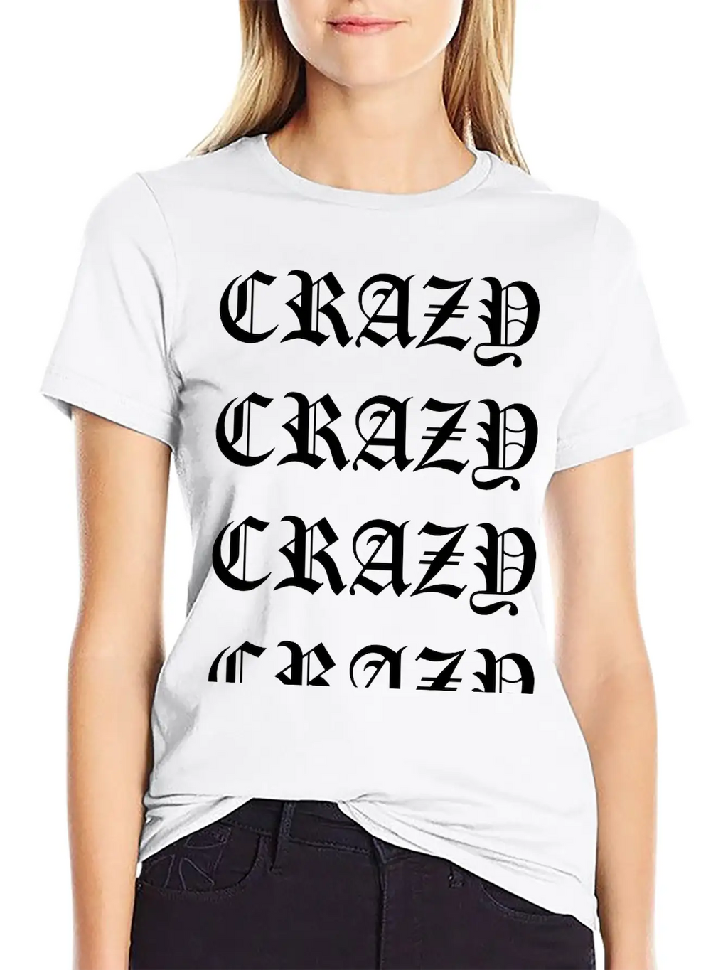 Crazy Crazy Crazy Crazy Stylish Everyday T-Shirt – Unisex Basic Cotton Tee