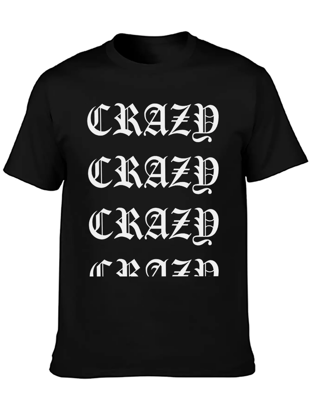 Crazy Crazy Crazy Crazy Stylish Everyday T-Shirt – Unisex Basic Cotton Tee