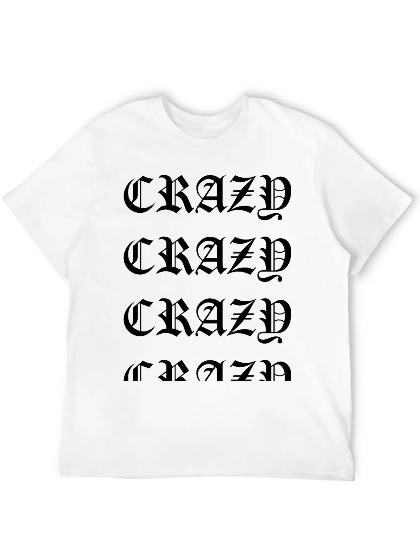 Crazy Crazy Crazy Crazy Stylish Everyday T-Shirt – Unisex Basic Cotton Tee