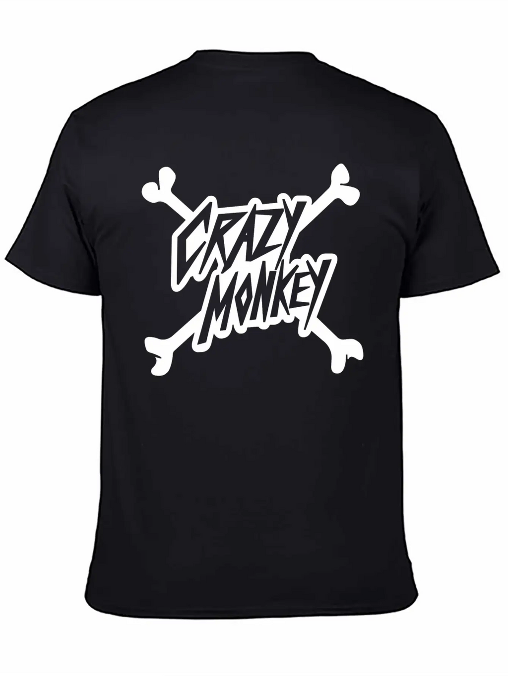 Crazy Monkey Unisex Casual T-Shirt – Clean Design For Daily Comfort