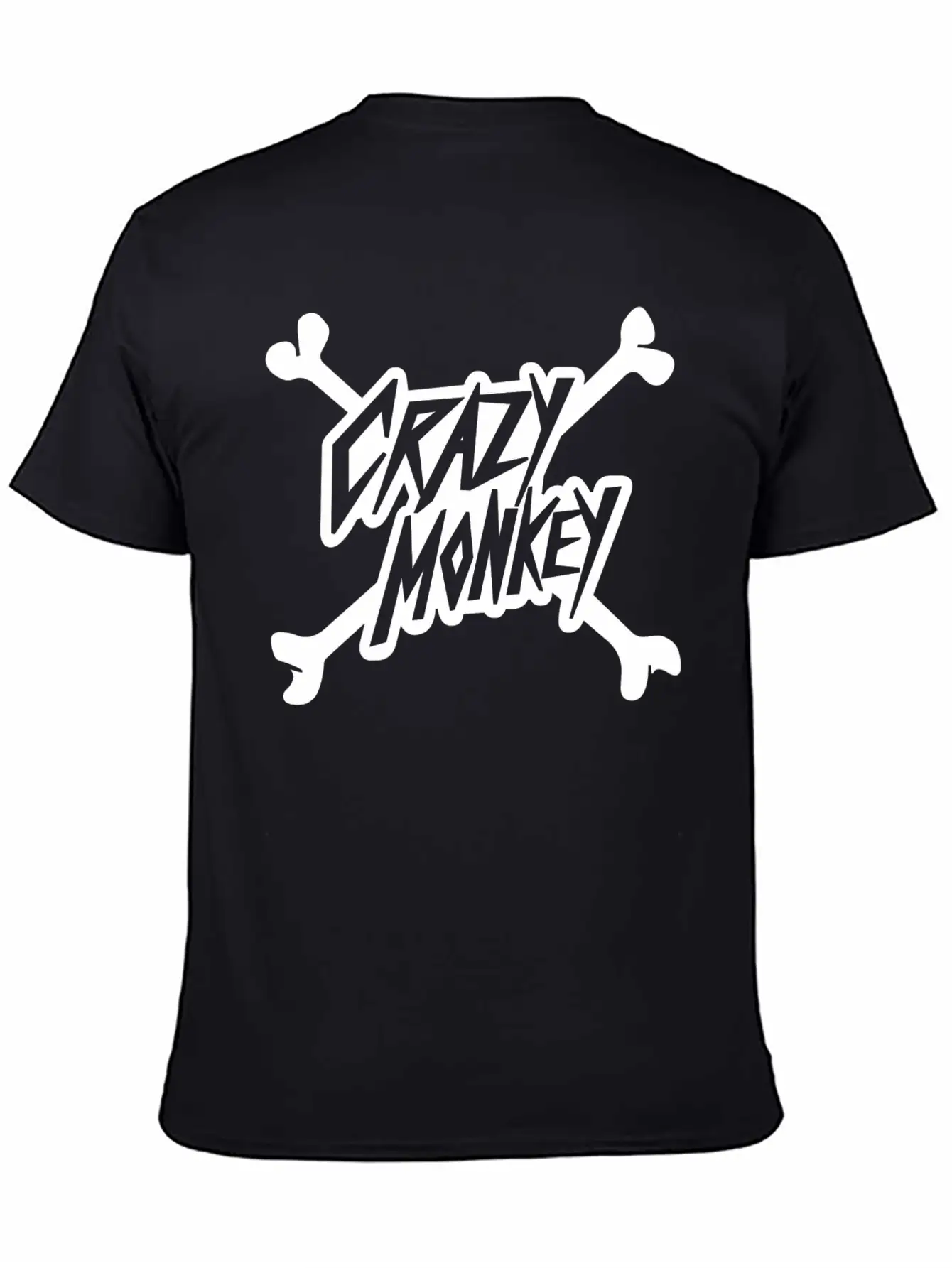 Crazy Monkey Unisex Casual T-Shirt – Clean Design For Daily Comfort