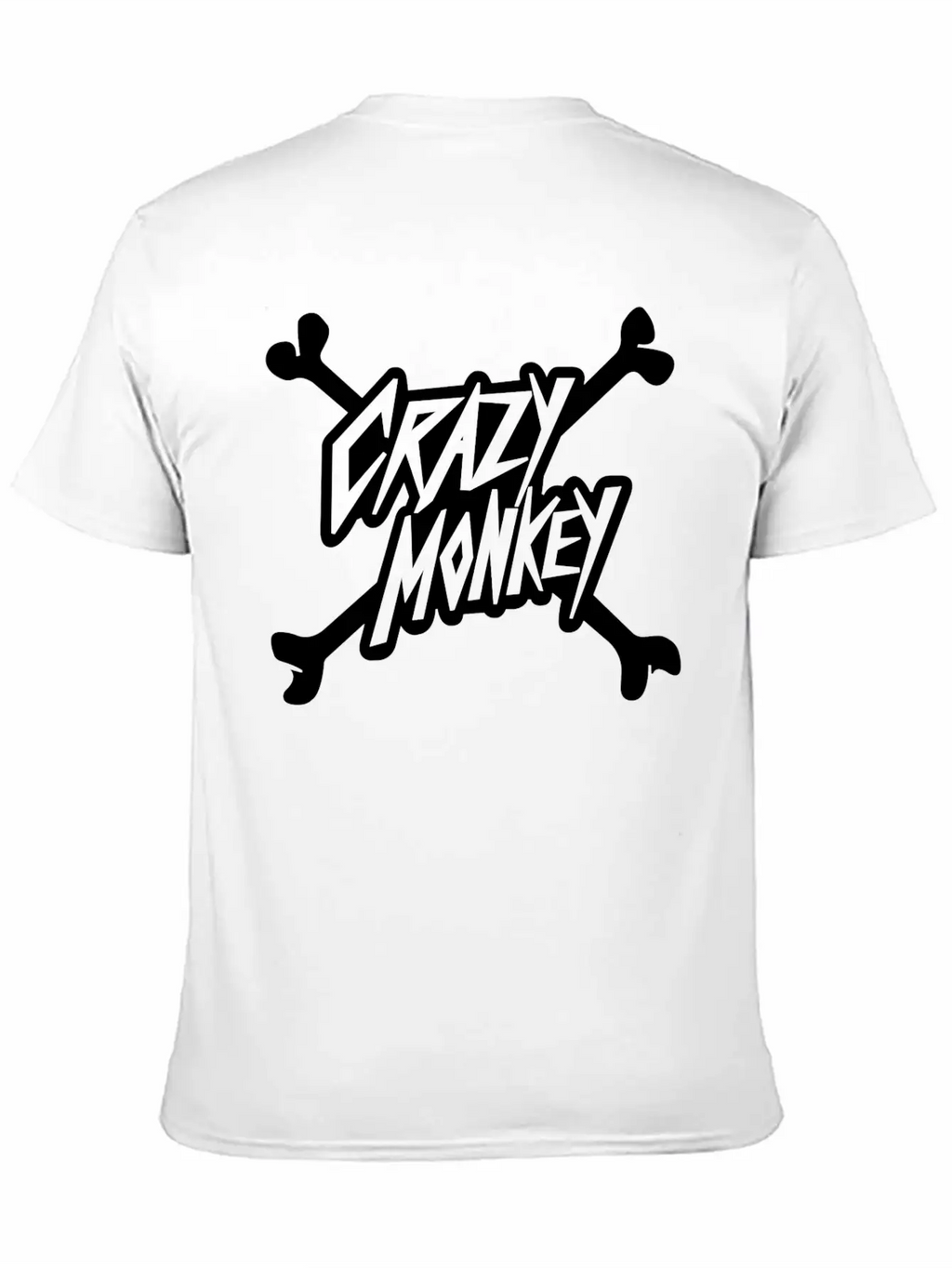 Crazy Monkey Unisex Casual T-Shirt – Clean Design For Daily Comfort