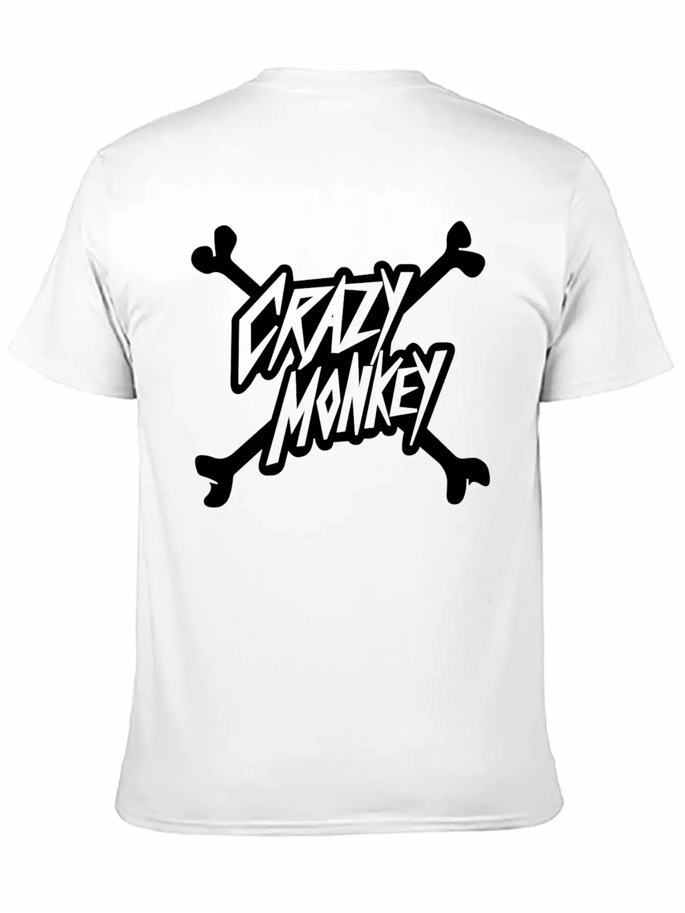 Crazy Monkey Unisex Casual T-Shirt – Clean Design For Daily Comfort