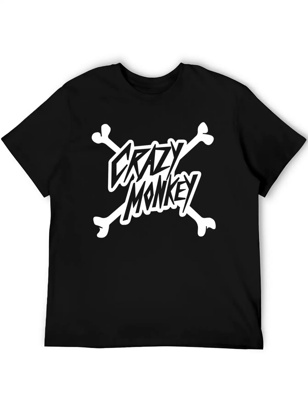 Crazy Monkey Unisex Casual T-Shirt – Clean Design For Daily Comfort