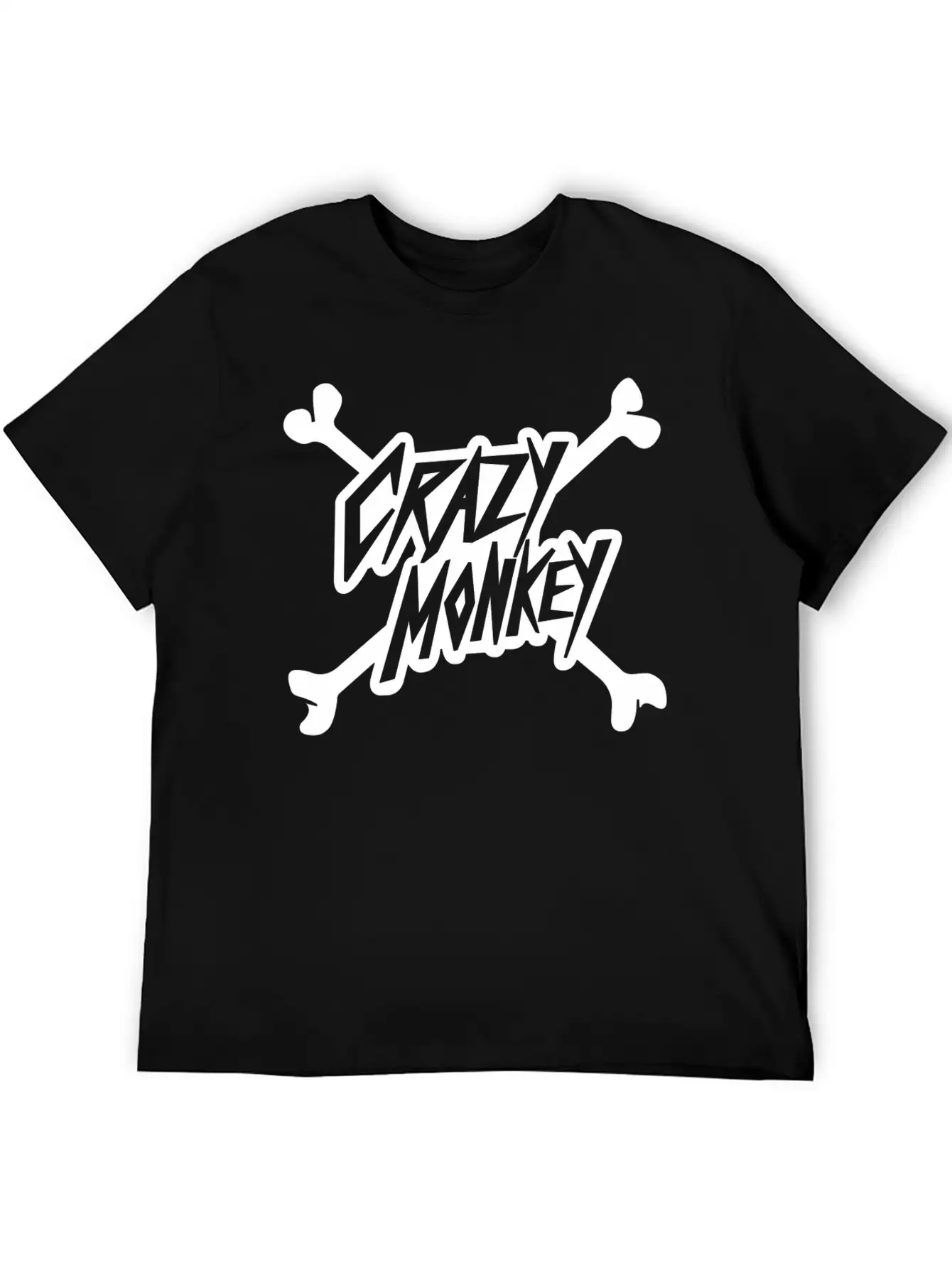 Crazy Monkey Unisex Casual T-Shirt – Clean Design For Daily Comfort