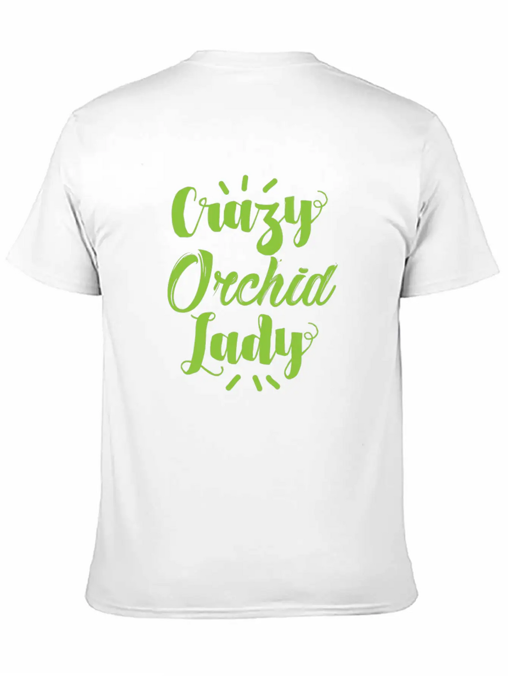 Crazy Orchid Lady Breathable Soft Cotton T-Shirt – Timeless Casual Look